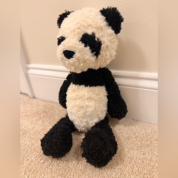 Jellycat Mumble Panda Bear Plush Medium London Soft Toy Sitting Soft Lovey - Picture 2 of 7